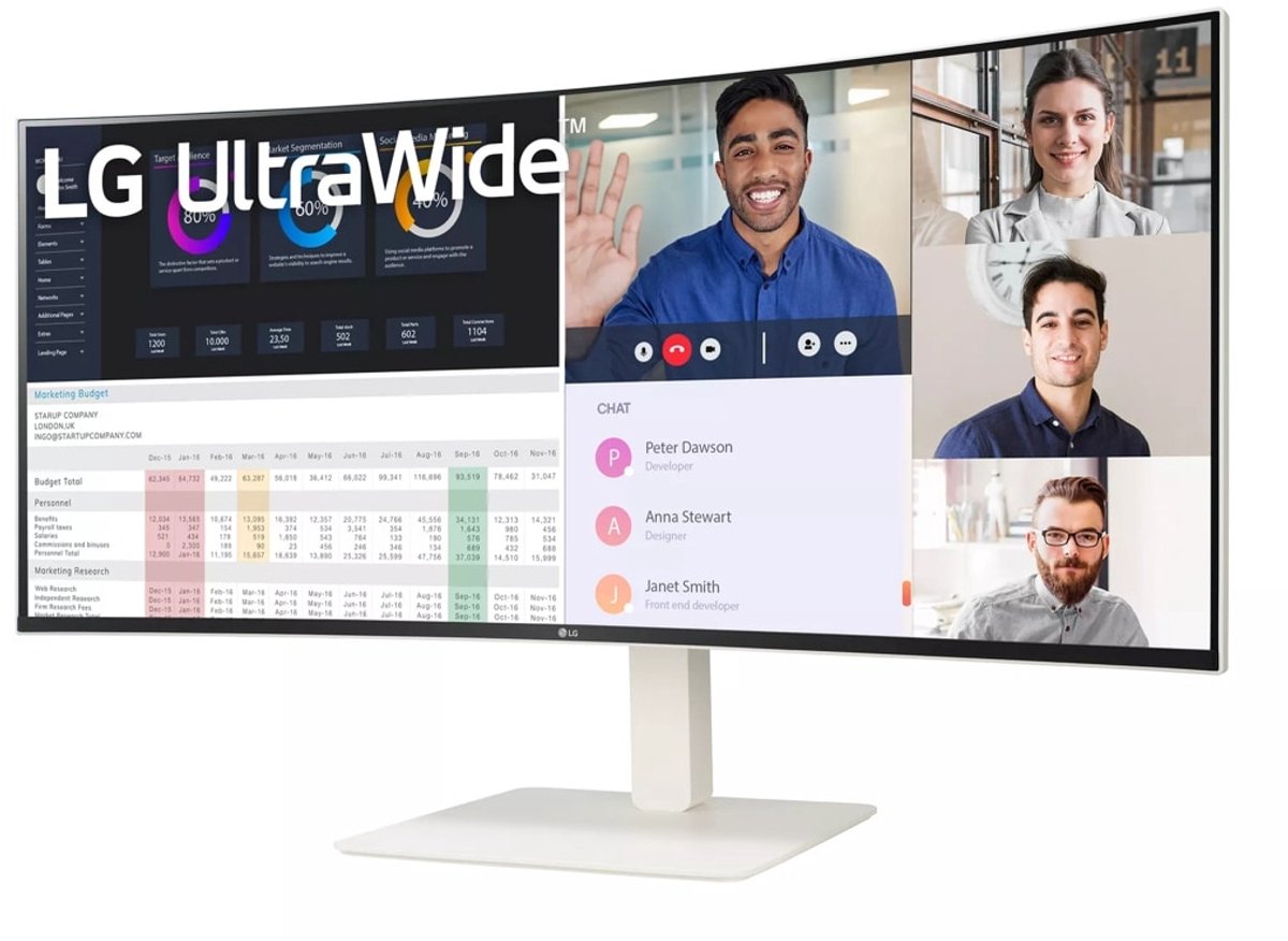 Lg 38Wr85Qc-W - Qhd Ultrawide Monitor - Usb-C - Rj45 - Kvm Switch - 144Hz - 38 - afbeelding 7