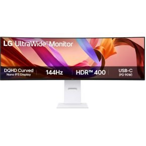 LG Lg Ultrawide 49U950A-W - Curved Dqhd Ultrawide Monitor - Nano Ips - 144Hz - 49 Inch