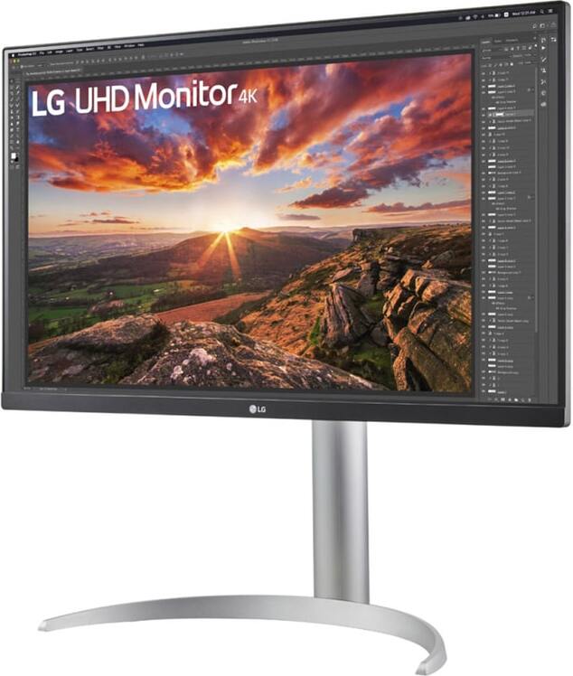 Lg ultrafine 27up850k 4k ips moni 2 orig - LG UltraFine 27UP850K-W Ultra 27" Monitor (Silver)