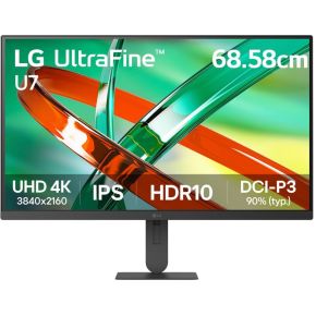 UltraFine U7 27U710B-B 27" Monitor (Black) - afbeelding 2