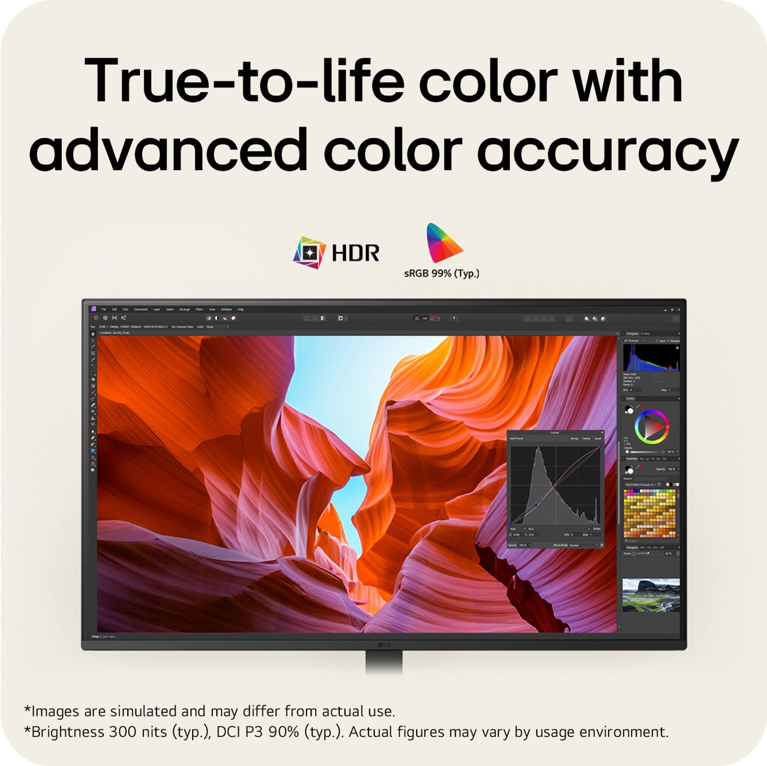 Lg ultrafine 32u701b b 4k uhd va 4 orig - LG Ultrafine 32U701B-B 4K UHD VA 31.5" Monitor (zwart)