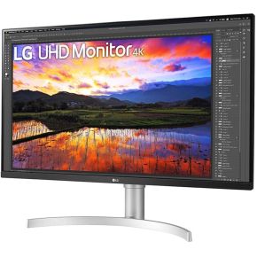 UltraFine 32UN650K-W Ultra 31.5" Monitor (White) - afbeelding 2