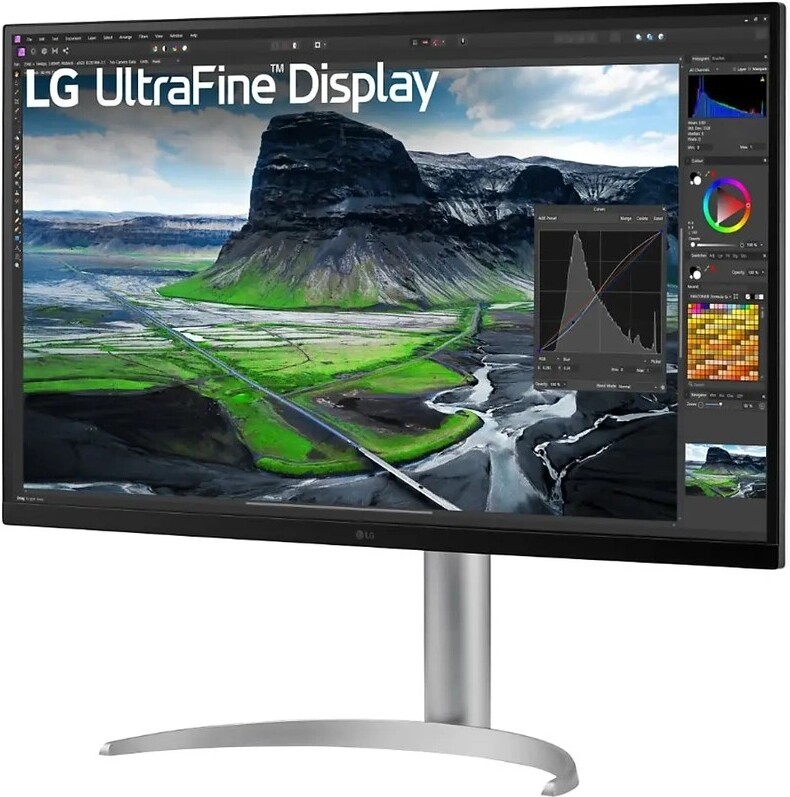 Lg ultrafine 32uq850v w 4k ips bl 2 orig - LG 32UQ850V-W 32" Ultra HD IPS Monitor