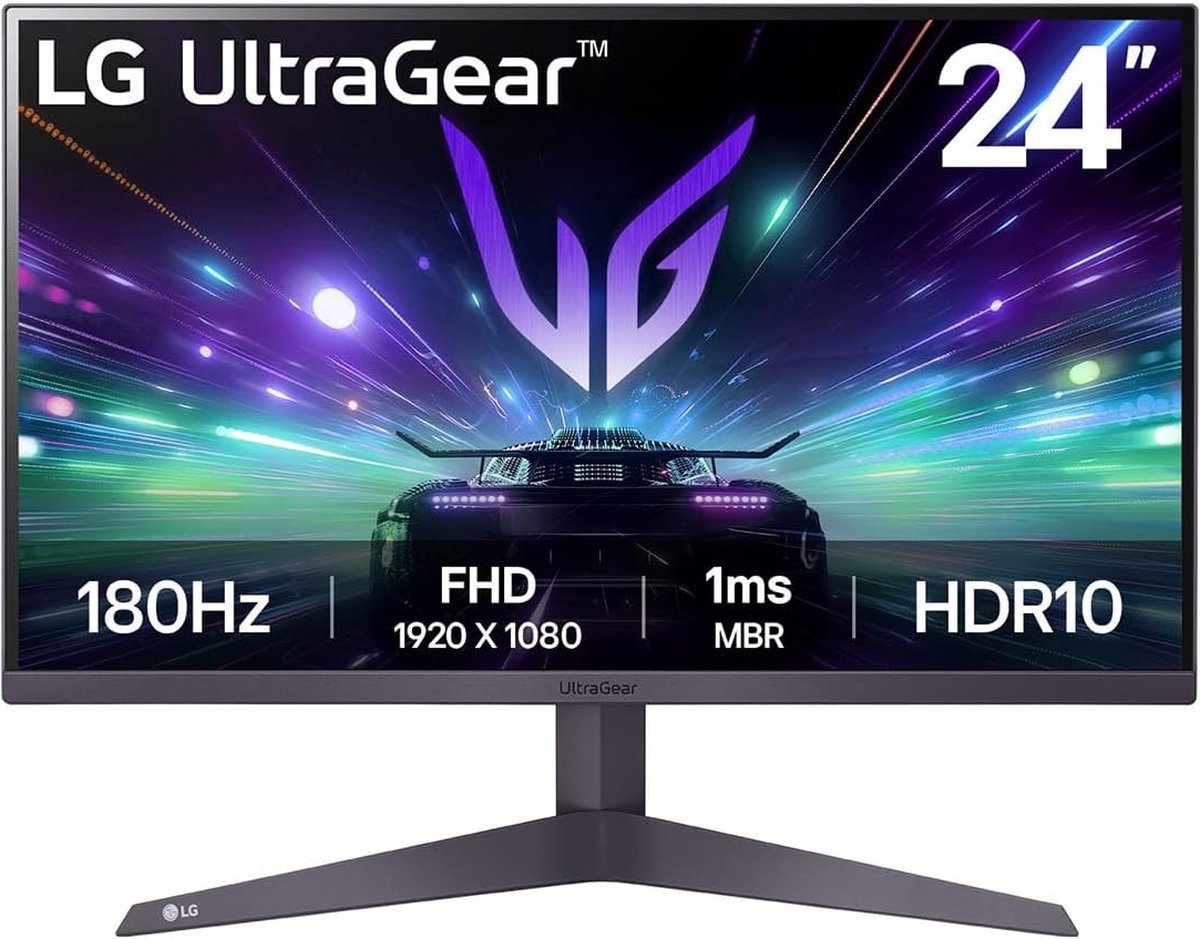 LG Lg Ultragear 24Gs50F-B - Full Hd Gaming Monitor - 180Hz - 24 Inch