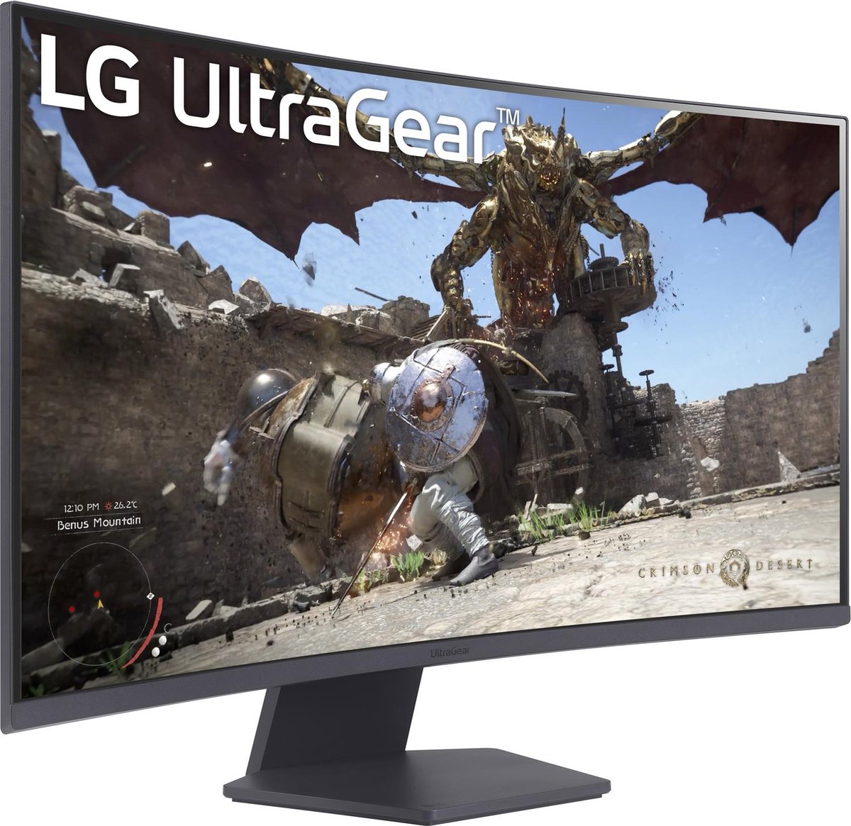 Lg Ultragear 32Gs60Qc-B - Qhd Curved Gaming Monitor - 180Hz - 1 Ms - 32 Inch - afbeelding 11