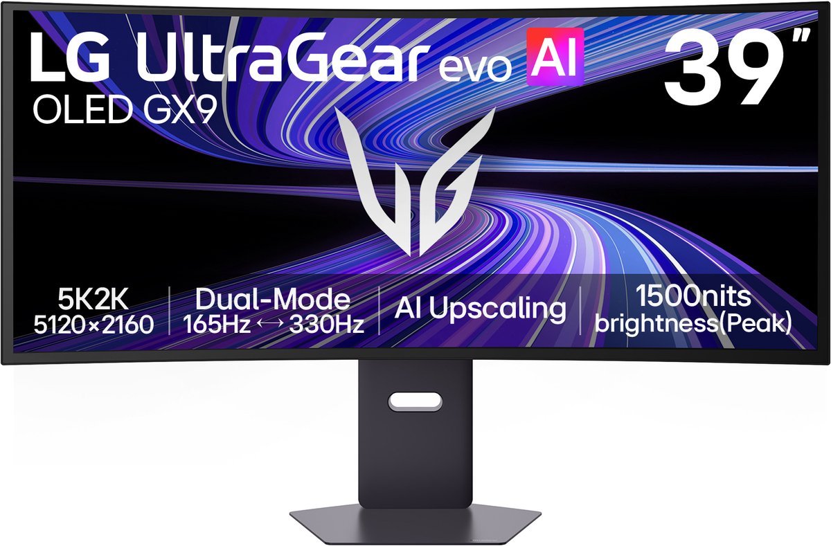 LG Lg Ultragear Evo 39Gx950B - 5K2K Tandem Oled Gaming Monitor - Dual Mode - Usb-C 90W - 39 Inch