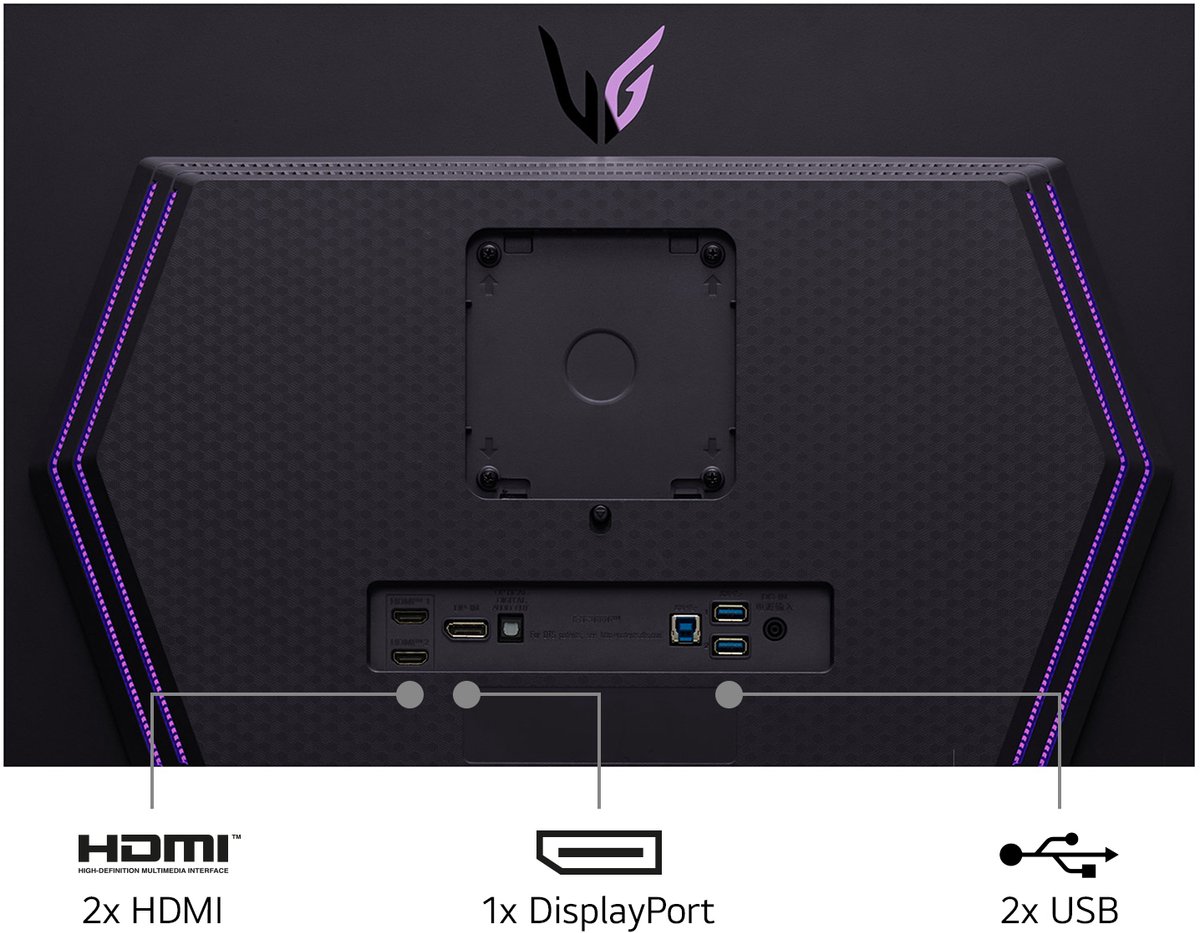 Lg Ultragear Oled 27Gs95Qe-B - Qhd Gaming Monitor - 240Hz - 0.03Ms - 27Inch - afbeelding 5