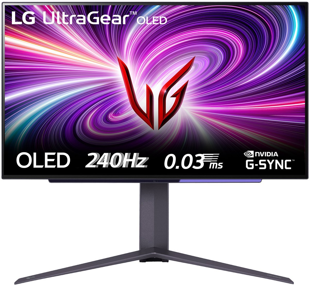 LG Lg Ultragear Oled 27Gs95Qe-B - Qhd Gaming Monitor - 240Hz - 0.03Ms - 27Inch