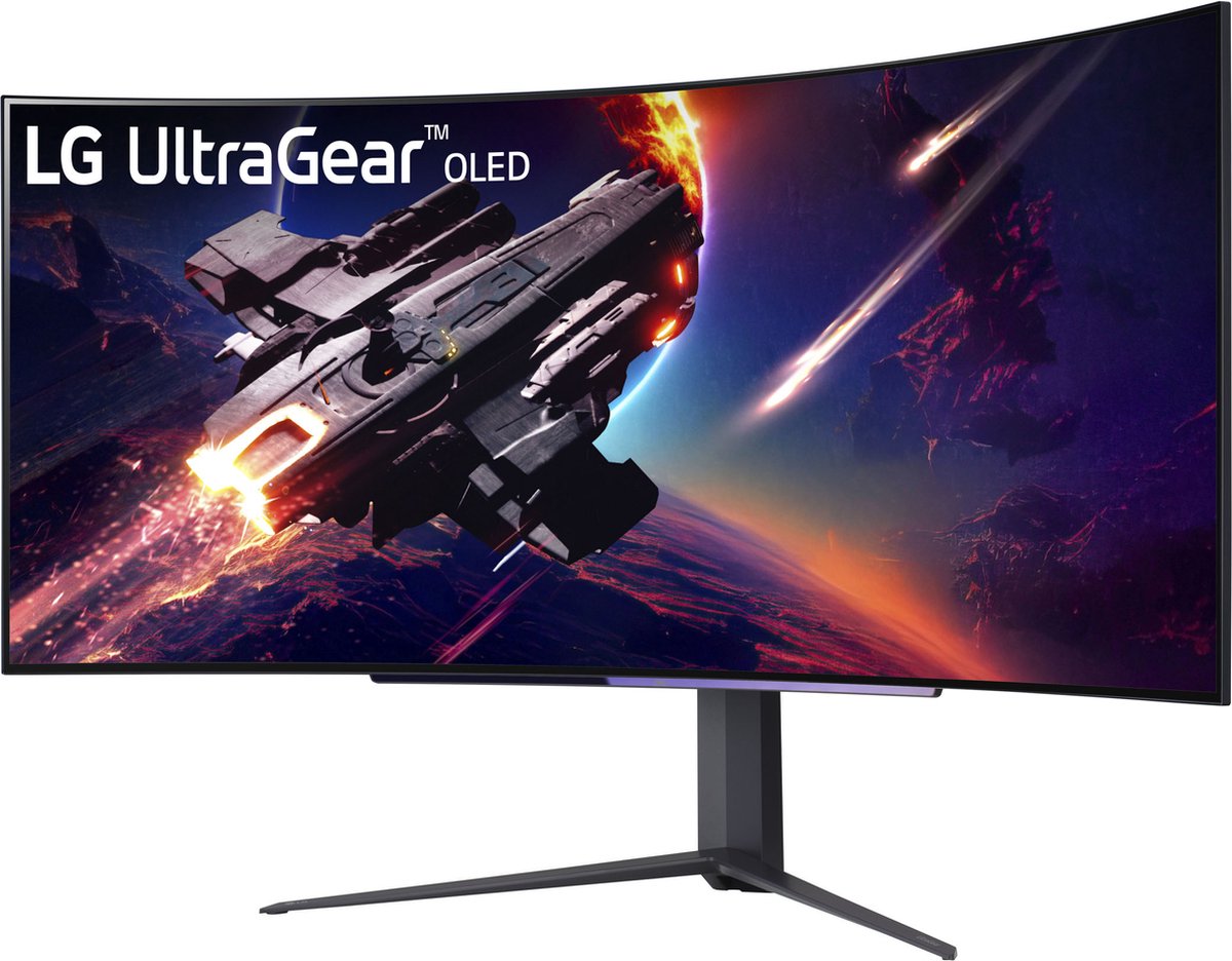 Lg Ultragear Oled 45Gr95Qe-B - Wqhd Curved Ultrawide Gaming Monitor - 240Hz - - afbeelding 8