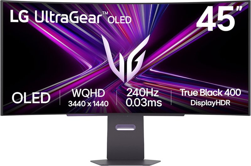 Lg ultragear oled 45gx900a b 45 c - LG UltraGear 45GR95QE-B 44.5" Monitor (Black)