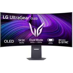LG Lg Ultragear Oled 45Gx950A - 5K - Curved Ultrawide Gaming Monitor - Dual-Mode - 165Hz - 330Hz - Usb-C 90W - 45 Inch