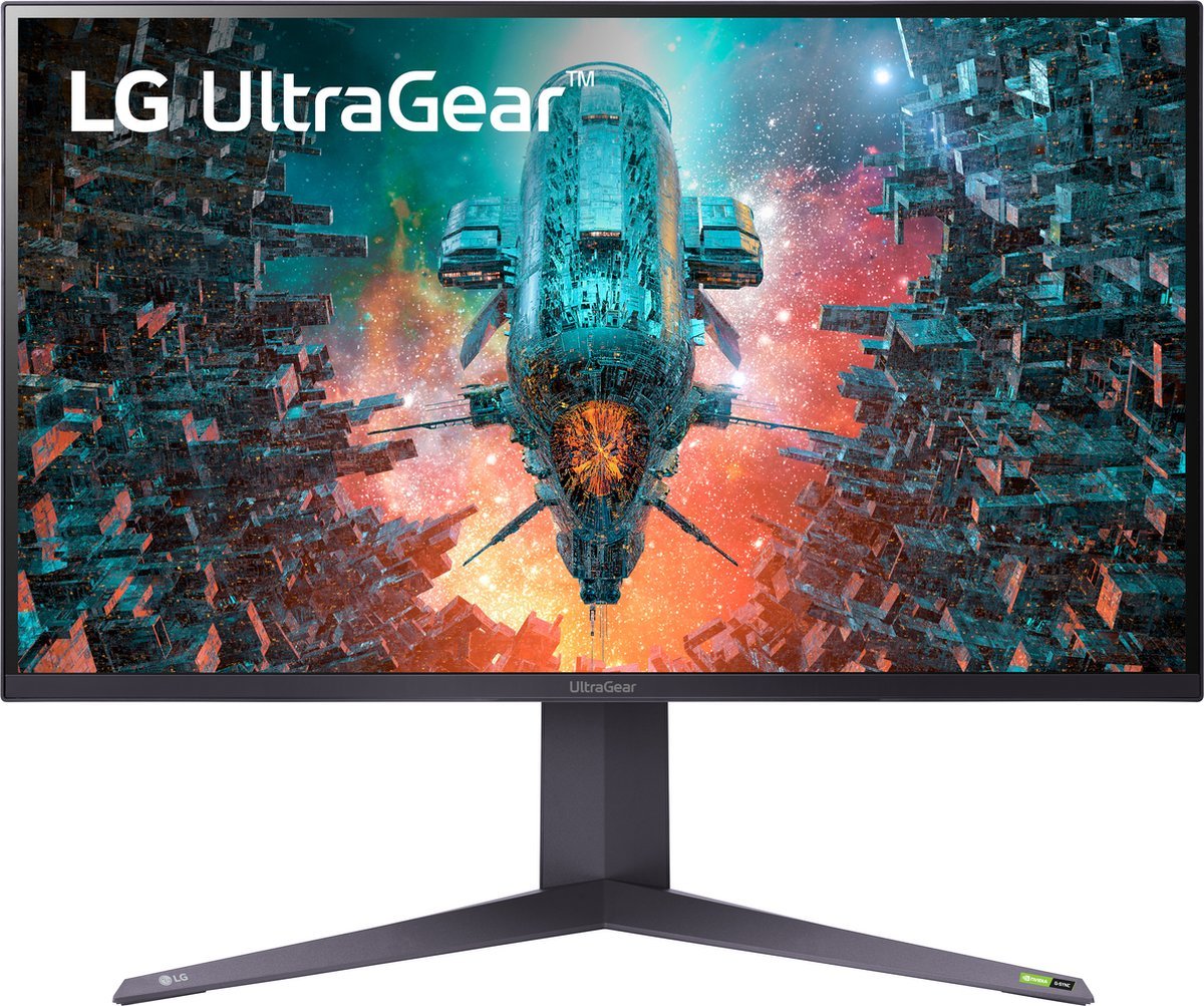 LG Lg Ultragear™ 32Gq950-B Uhd 4K Nano Ips 1Ms 144Hz Hdr 1000-Monitor Met G-Sync® 32''
