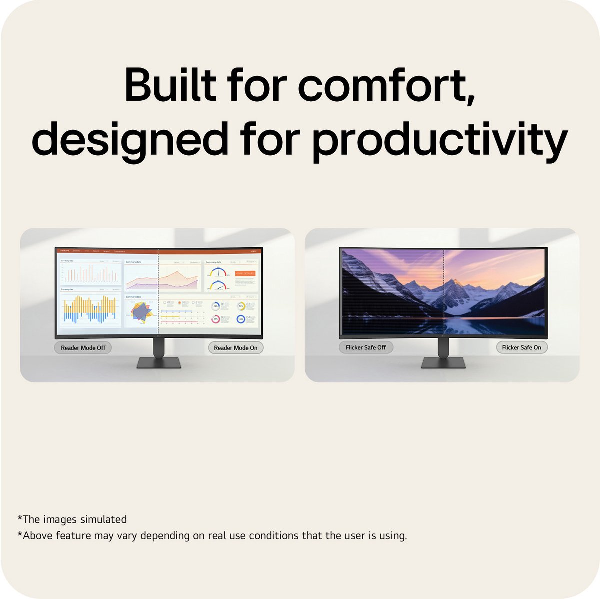 Lg ultrawide 34u640b b wqhd va mo 3 orig - LG 34U640B-B 34 inch Ultrawide WQHD 144Hz VA Curved Monitor