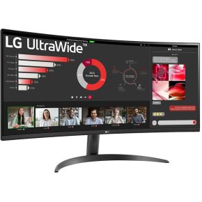 34WR50QK-B Wide Quad 34" Monitor (Black) - afbeelding 2
