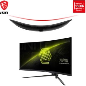 MSI MAG 345CQR 34" Monitor (Black) - afbeelding 8