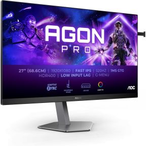 AOC AGON PRO AG276FK 27" Monitor (Black / Grey) - afbeelding 2