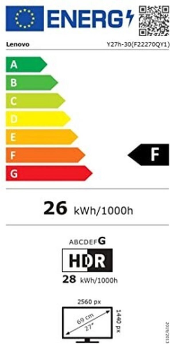 Monitor Lenovo Legion Y27H-30 - afbeelding 2