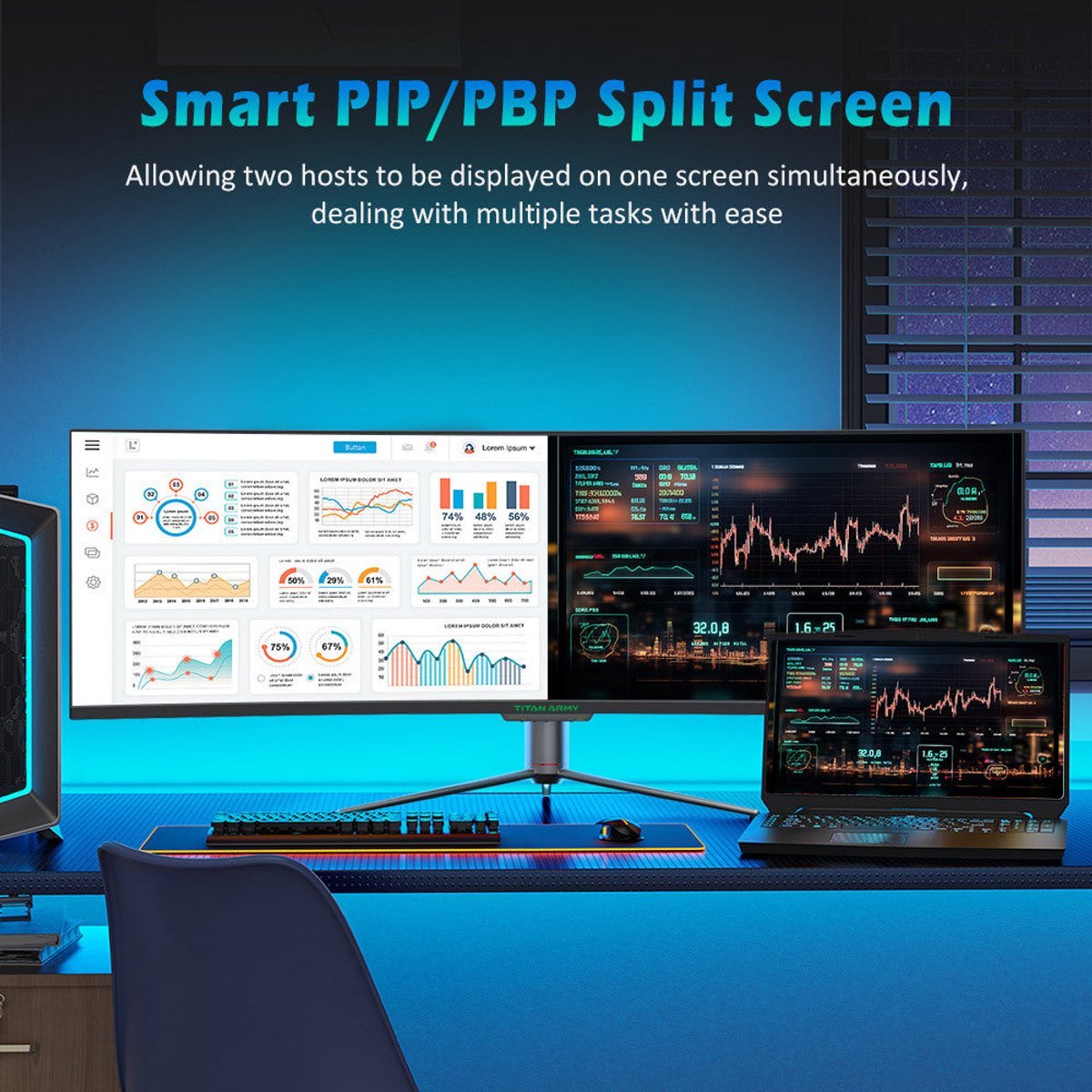 Gaming Gaming Monitor – Gaming Monitoren – Curved Monitor – Ultrawide Monitor – Pc Monitor – 49 Inch 32:9 Curved Scherm – 144Hz Refresh Rate