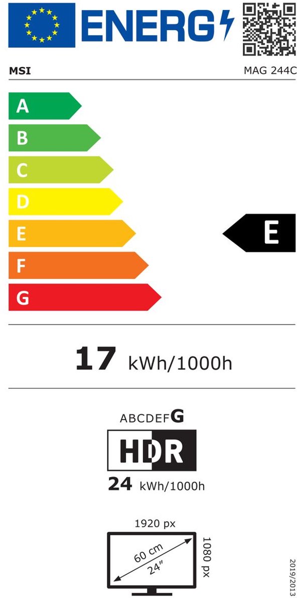 MSI MAG 244C 23.6" Monitor (Black) - afbeelding 5