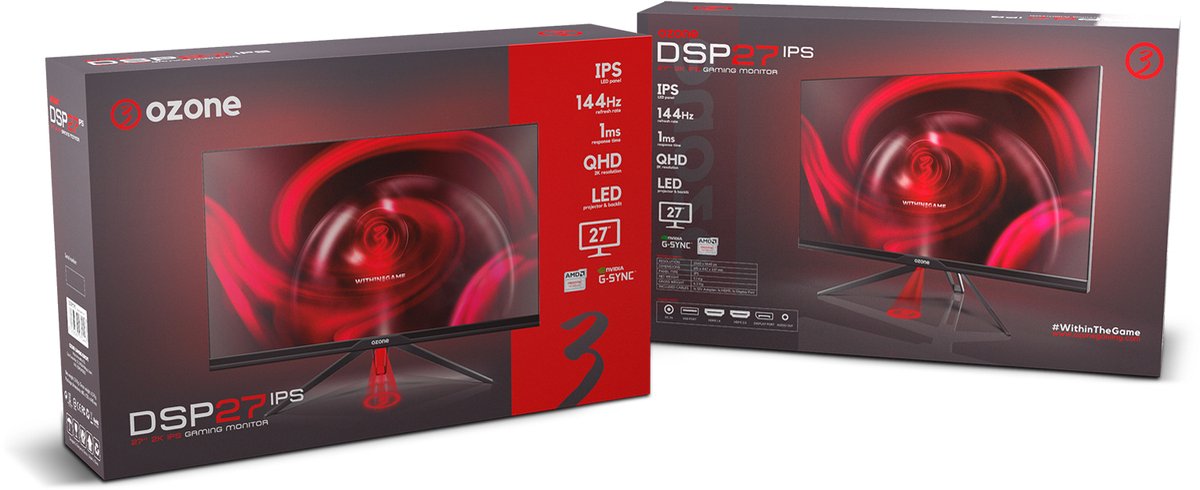 Monitor Ozone Dsp27 Ips 27" 144 Hz - afbeelding 4