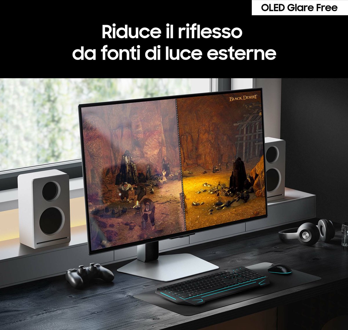 Gaming-Monitor Samsung Ls32Dg800Suxen 4K Ultra Hd 32" - afbeelding 9