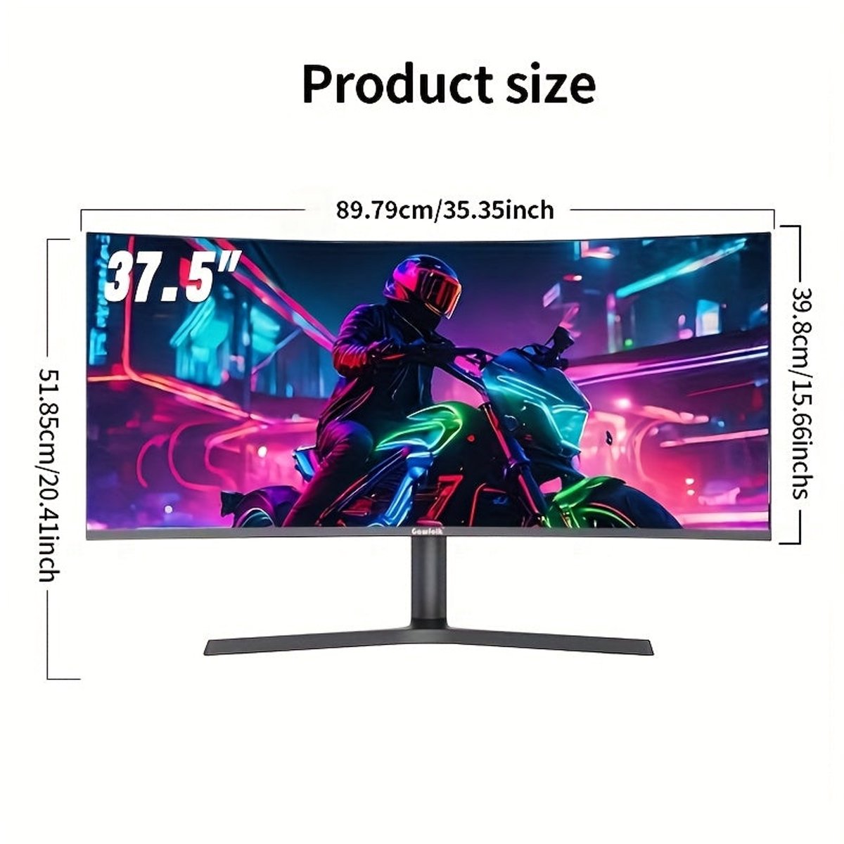 Corenia 37.5" Curved Ultrawide Gaming Monitor - afbeelding 5