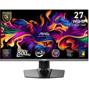 MSI Msi Mag 272Qp Qd-Oled X50 - Qhd Oled Gaming Monitor - 500Hz - 27 Inch