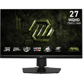 MAG 272QPF E20 27" WQHD 200Hz Rapid IPS Gaming Monitor