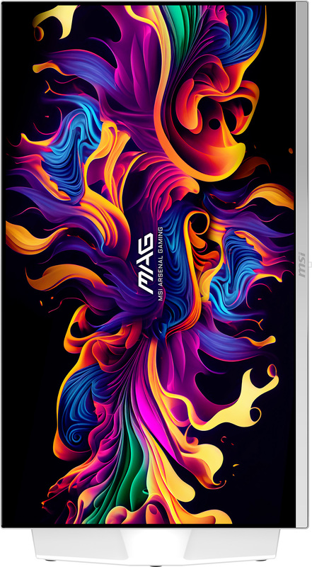 Msi mag 272qpw qd oled x28 26 2 orig - MSI MAG 272QPW QD-OLED X28 gaming 26.5" Monitor (wit)