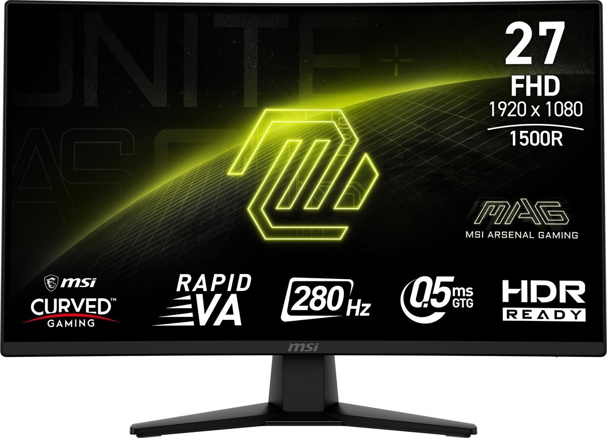 MSI Mag 274Cxf Computer Monitor