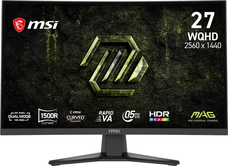 Msi mag 275cqdf x24 27 curved moni