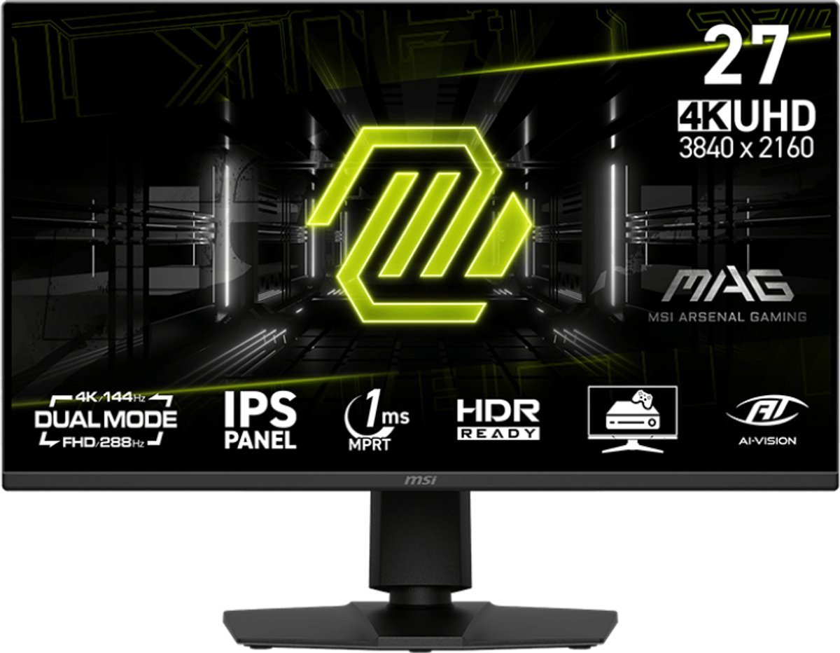 MSI Msi Mag 275Upd E14 Gaming Monitor - 4K Uhd