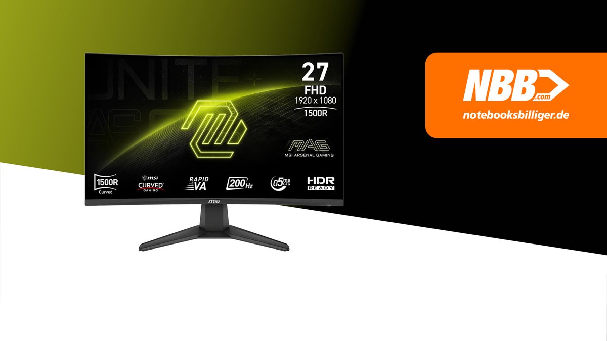 MAG 276CF E20 27" Monitor (Black) - afbeelding 10