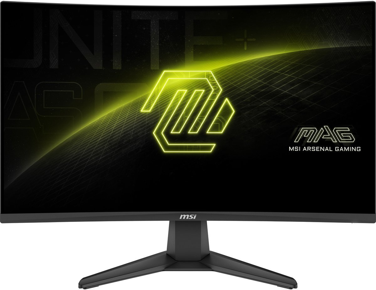 MSI Msi Mag 276Cf E20 Computer Monitor 68,6 Cm (27") 1920 X 1080 Pixels Full Hd Lcd Zwart