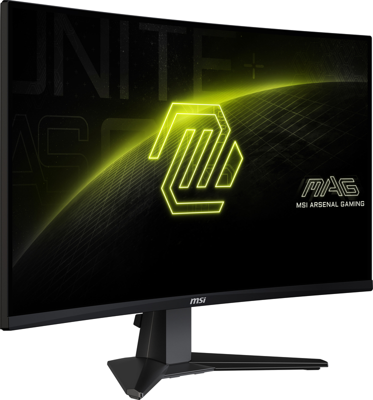 Msi mag 27cq6f 27 curved monitor 2 orig - MSI Mag 27Cq6F - 27" Monitor (Black)