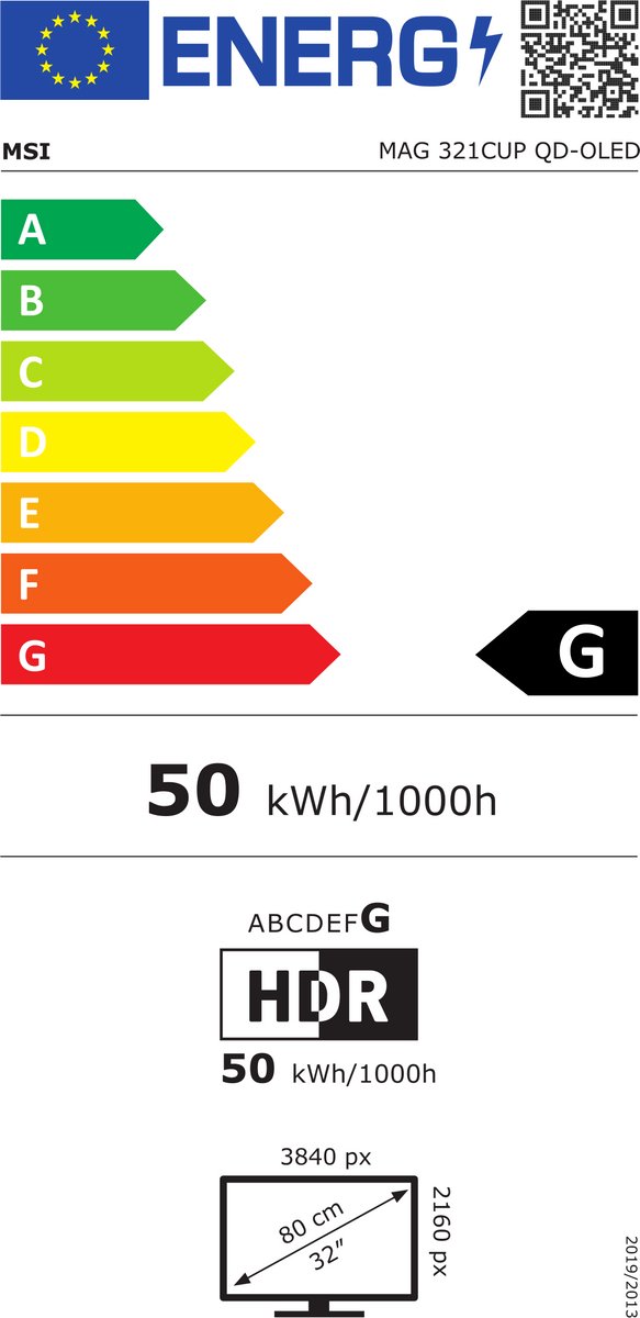 MAG 321CUP 31.5" Monitor (Black) - afbeelding 4