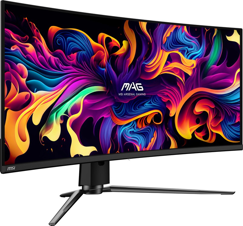 Msi mag 341cqp qd oled 34 curved 2 orig - MSI MAG 341CQP 34" Monitor (Black)