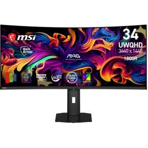 MSI MAG 341CQP QD-OLED X28 Monitor