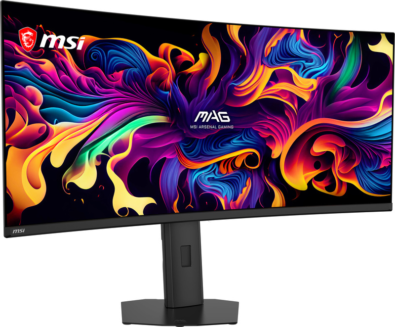 Msi mag 341cqp qd oled x28 curved 2 orig - MSI MAG 341CQP QD-OLED X28 34" Monitor (Black)
