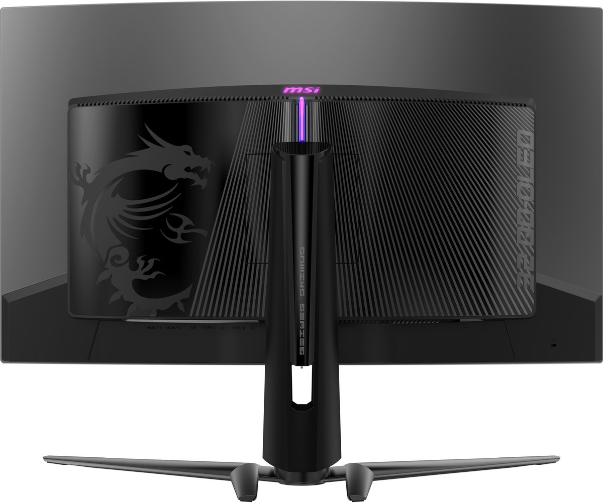 MSI MPG 321CURX Monitor, productafbeelding 4