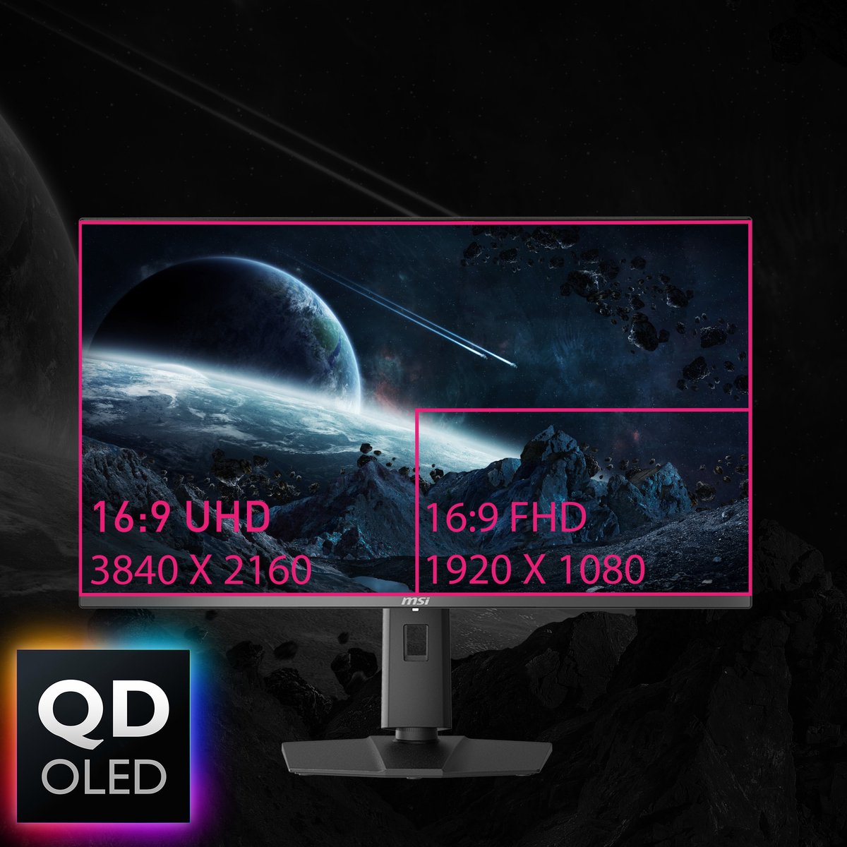 MPG 321URXDE 31.5" Monitor (Black) - afbeelding 6
