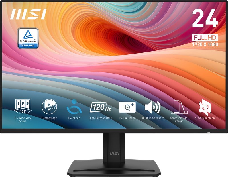 Msi pro mp242a e2 lcd monitor - MSI PRO MP242A E2 23.8" Monitor (Black)