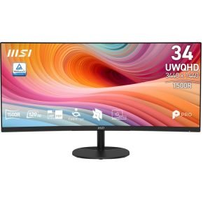 MSI PRO MP341CQ E12 WQHD Curved 120Hz VA Monitor