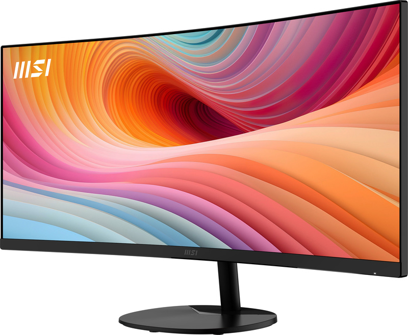 Msi pro mp341cq e12 ultrawide qhd 3 orig - MSI PRO MP341CQ E12 34 inch WQHD Curved 120Hz VA Monitor (Zwart)