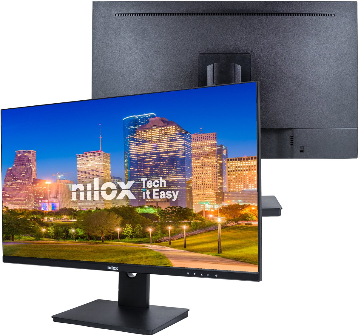 Nilox monitor 27 nxm274kd11 ips 4k 3 2 orig - Nilox NXM274KD11 27" Monitor (zwart)
