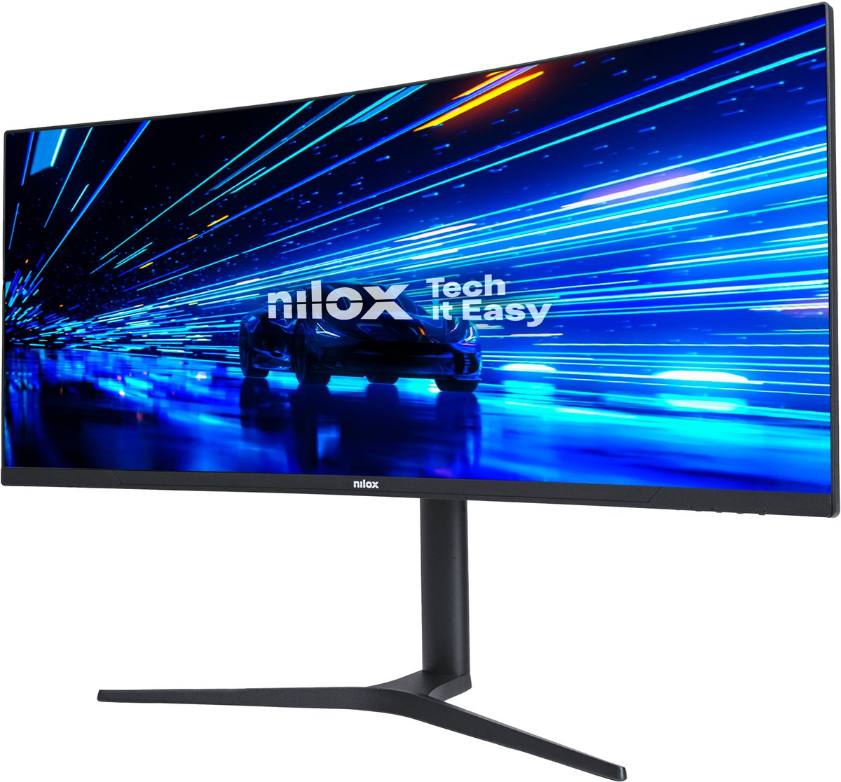 Nilox nxm344kd11 34 4k mva led 144hz 4 orig - Nilox NXM344KD11 34" Monitor (zwart)