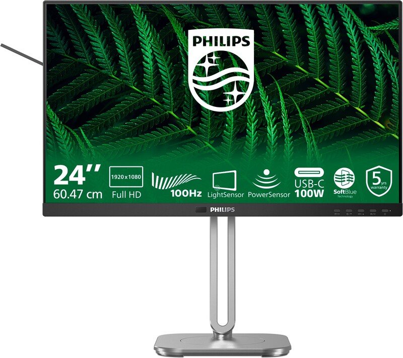 Philips 24b2g5301 24 inch full hd busi - Philips 5000 series 24B2G5301/00 23.8" Monitor (Black)