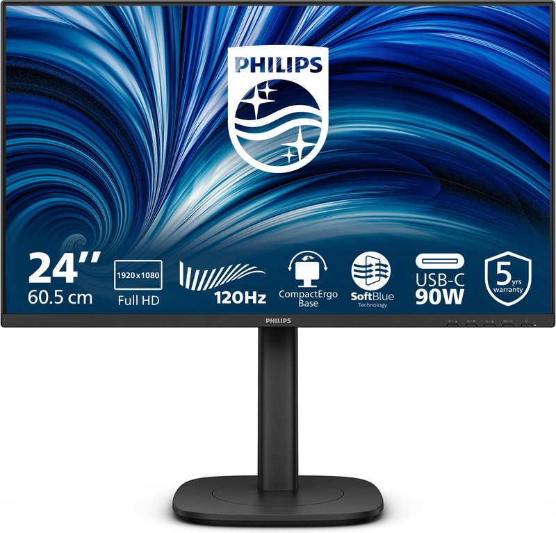 Philips 24b2u3301 24 inch full hd busi - Philips 3000 series 24B2U3301/00 23.8" Monitor (Black)