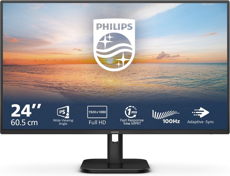 Philips 24e1n1100a full hd ips monitor - Philips 1000 Series 24E1N1100A/00 23.8" Monitor (Black)
