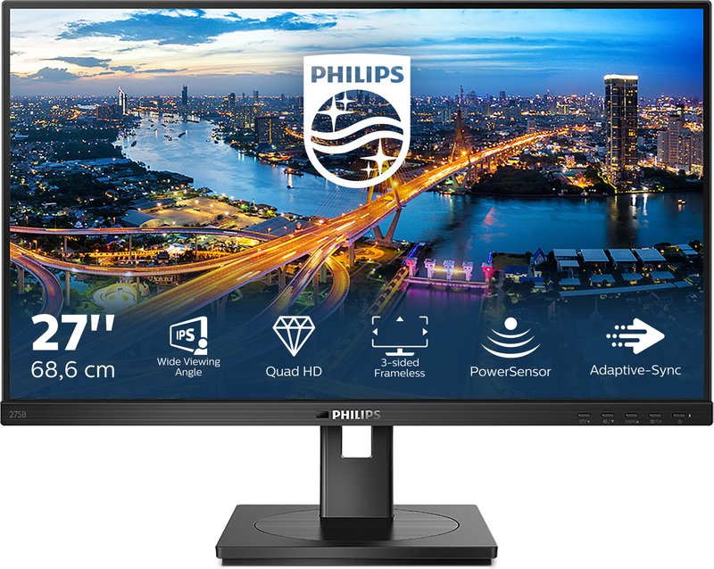 Philips 275b1 serie lcd monitor 27 inc - Philips Brilliance 275B1/00 27" Monitor (Black)